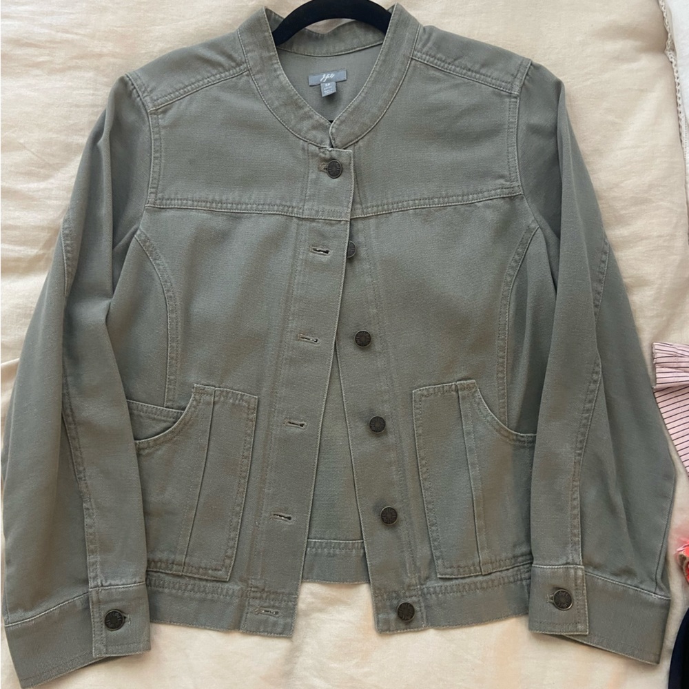 Utility blazer jacket